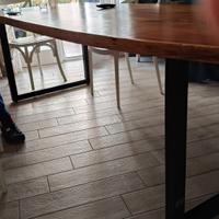 Tavolo in legno massello quercia