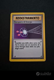Carta Pokémon addestramento Recupero di energia 