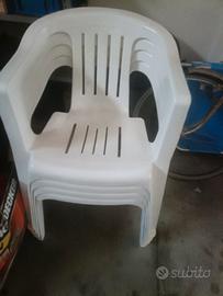 sedie esterno giardino 