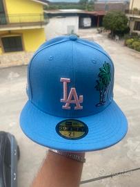 Cappello New Era 59FIFTY LA Dodgers Celeste / Rosa