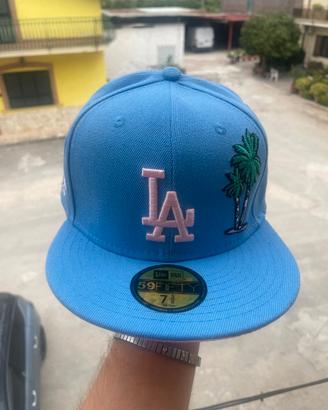 Cappello New Era 59FIFTY LA Dodgers Celeste / Rosa