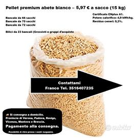 Pellet economico abete bianco