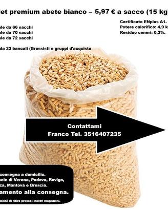 Pellet economico abete bianco