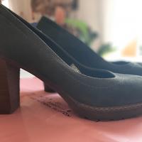 Scarpe scamosciate DoppioSenso 37 verde