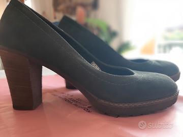 Scarpe scamosciate DoppioSenso 37 verde