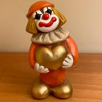Clown di nome Maxi Thun Arancione Vintage