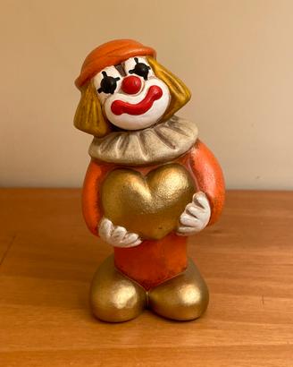 Clown di nome Maxi Thun Arancione Vintage