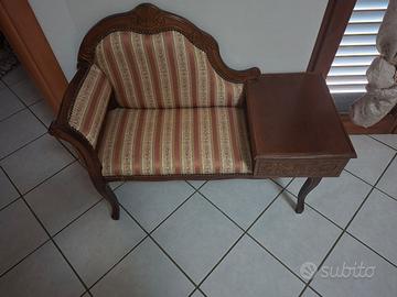 divano arredo stile retro'