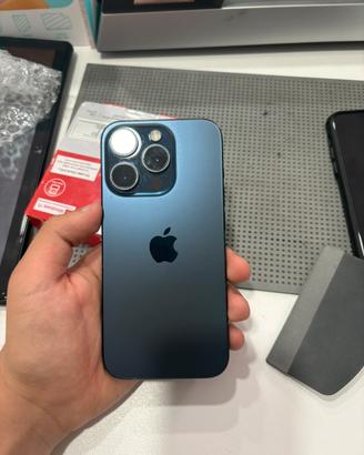 IPHONE 15 PRO BLU OCEAN 256 GB