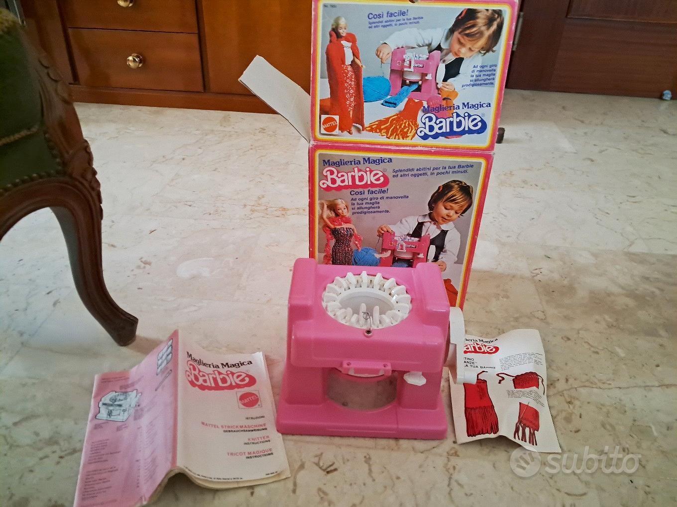 Magica Macchina Della Lana Di Barbie Lavagna Luminosa Maglieria