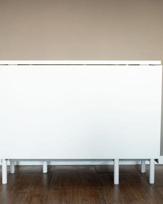 Tavolo Ikea consolle allungabile bianco