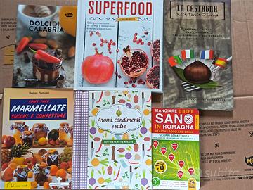 Lotto 6  Libri sul Mangiare Cibo Alimenti e salute