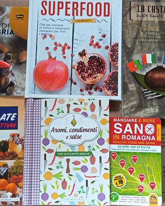 Lotto 6  Libri sul Mangiare Cibo Alimenti e salute