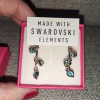 Orecchini con elementi Swarovski