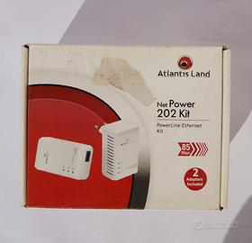 Kit Powerline Ethernet Atlantis Land Net Power 202