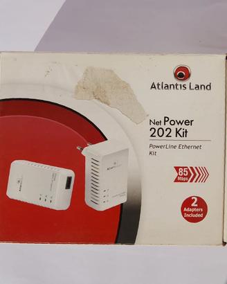 Kit Powerline Ethernet Atlantis Land Net Power 202