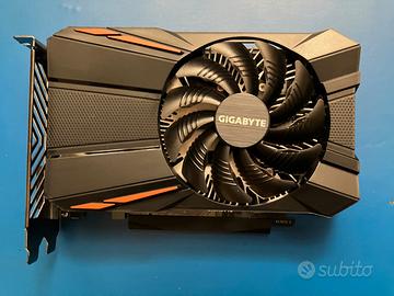 Scheda video Gigabyte GeForce GTX 1050Ti 4GB GDDR5