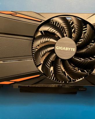 Scheda video Gigabyte GeForce GTX 1050Ti 4GB GDDR5