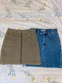 Set gonne di jeans