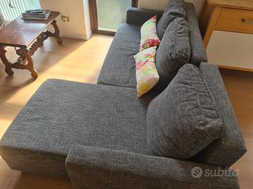 Divano letto con angolo