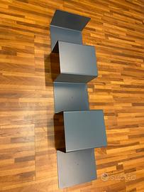 Mensola in ferro blu