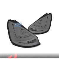 FANALI FORD FIESTA MK7 08-12 LIGHT BAR FONDO CROMA
