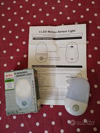 Luce led sensore di movimento 
