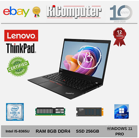 Lenovo ThinkPad 13.3 i5 8a Gen 8GB RAM SSD 256GB