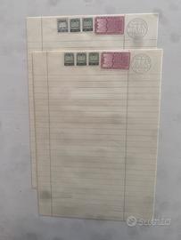 Fogli carta bollata atti giudiziari