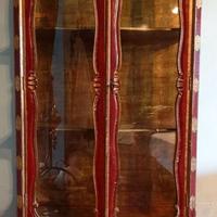 Condividi Vetrina Fiorentina in legno foglia oro