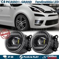 FARI Fendinebbia LED DRL per Citroen C4 Picasso 1