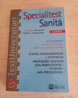 test universitari - Specialitest Sanità 