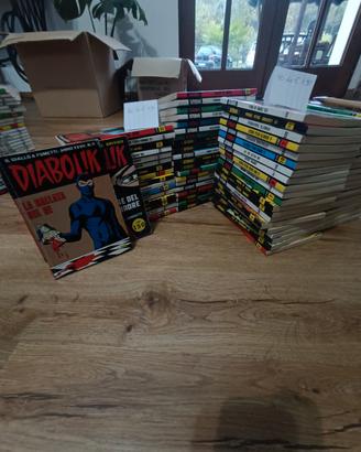 fumetti Diabolik più libri