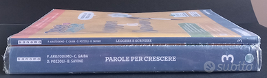 Testo scolastico "Parole per crescere". Sc. media