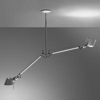 Artemide Tolomeo sospensione due bracci