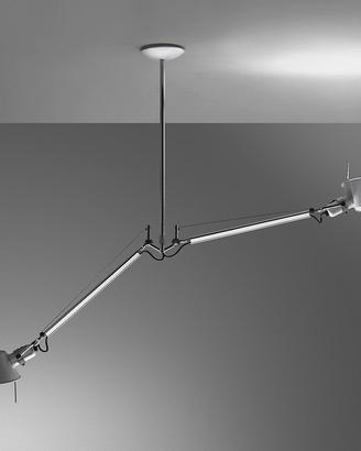 Artemide Tolomeo sospensione due bracci