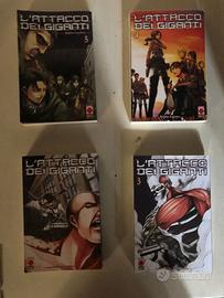 Manga L'Attacco dei Giganti