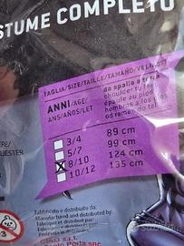 vestito di carnevale catwoman