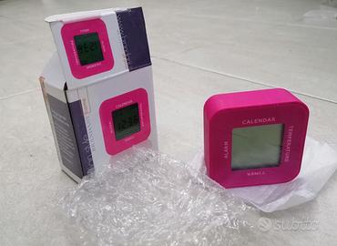 orologio multifunzione fucsia Brandani