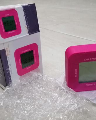 orologio multifunzione fucsia Brandani