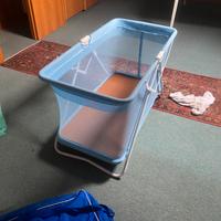 Lettino Chicco da campeggio con materasso