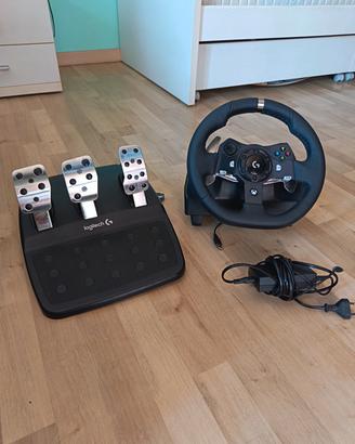 Volante e Pedaliera Logitech G920 (PC, Xbox)