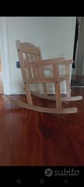 sedia a dondolo 