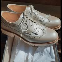 Scarpe Derby beige iridescente 37-Nero Giardini