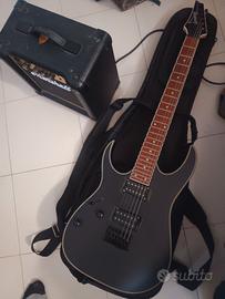 Chitarra Ibanez+Ampli Marshall+Treppiede