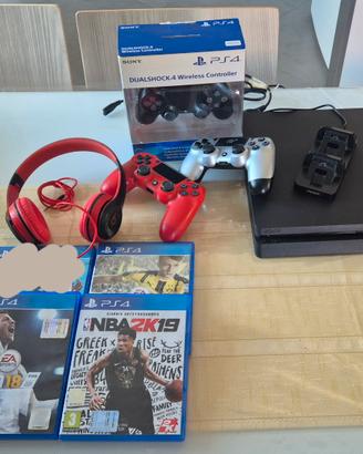 PS4 Slim 500GB SUPER COMPLETA 