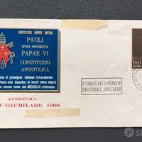 Poste Vaticane Apertura anno Giubilare 1966