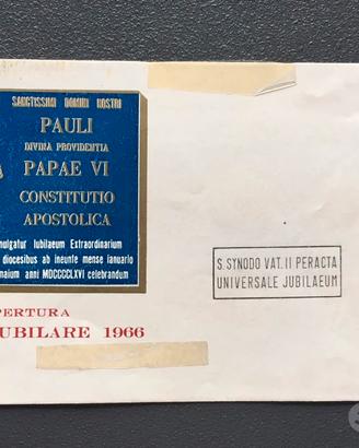 Poste Vaticane Apertura anno Giubilare 1966