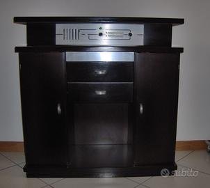 MOBILETTO TV ANNI '50 CON RADIO INCORPORATA