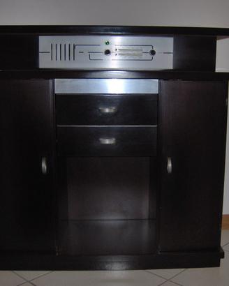 MOBILETTO TV ANNI '50 CON RADIO INCORPORATA